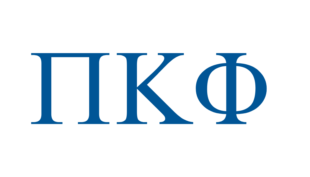 Pi Kappa Phi greek letters