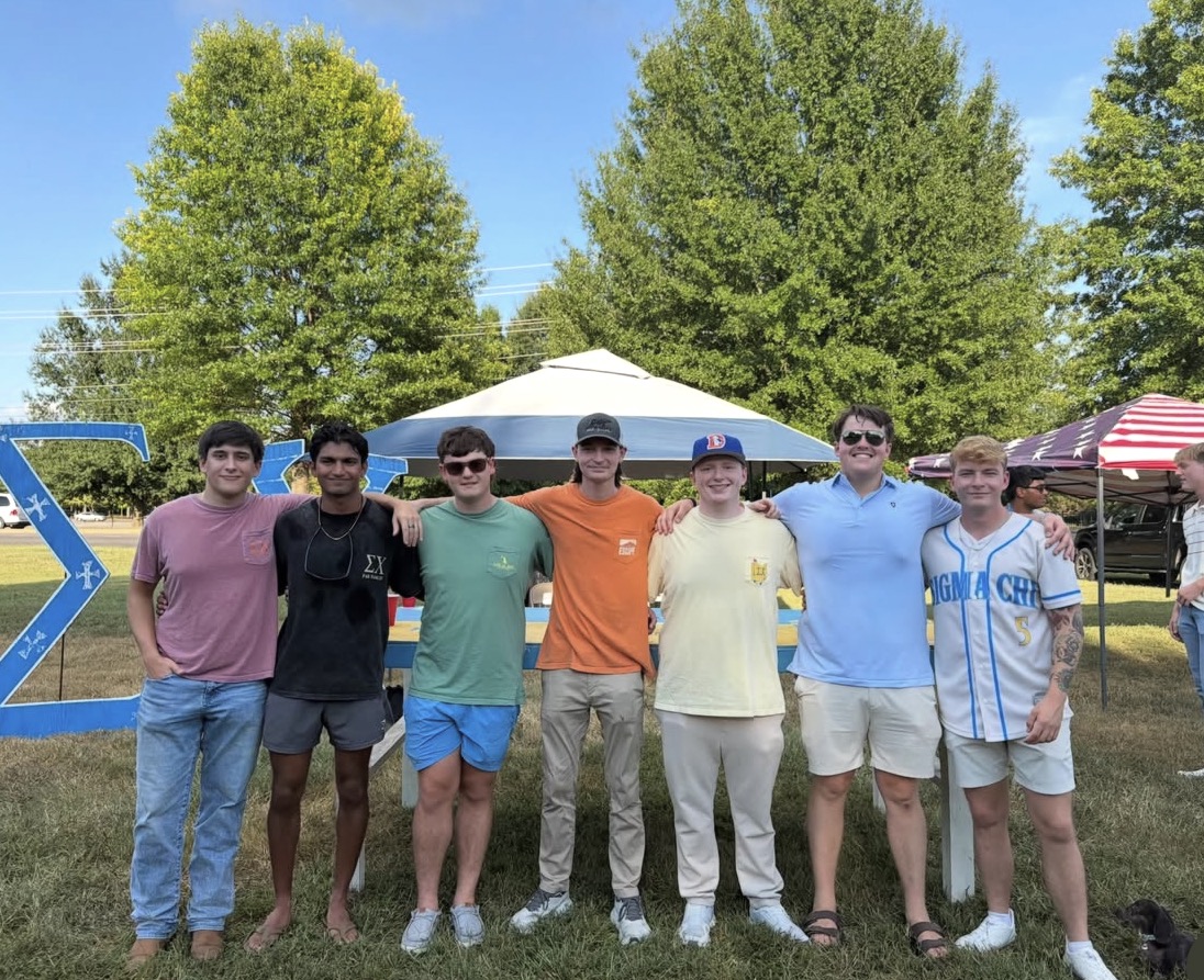 Sigma Chi members at MTSU